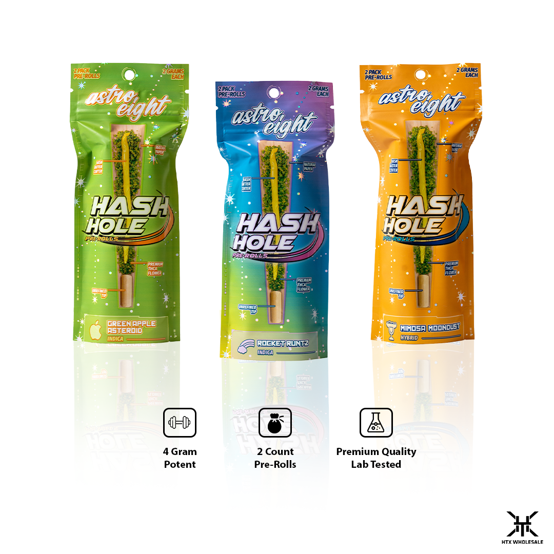 Astro Eight Hash Hole 4G Pre Rolls | Pack of 10