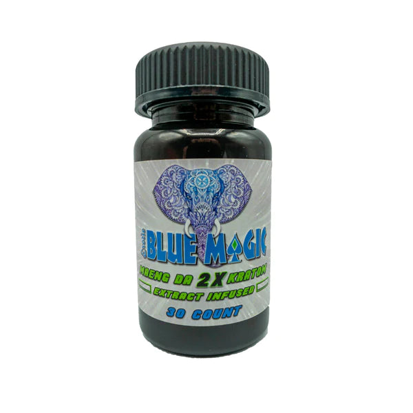 Blue Magic Exotic 2X Kratom 30CT - 120CT Capsules