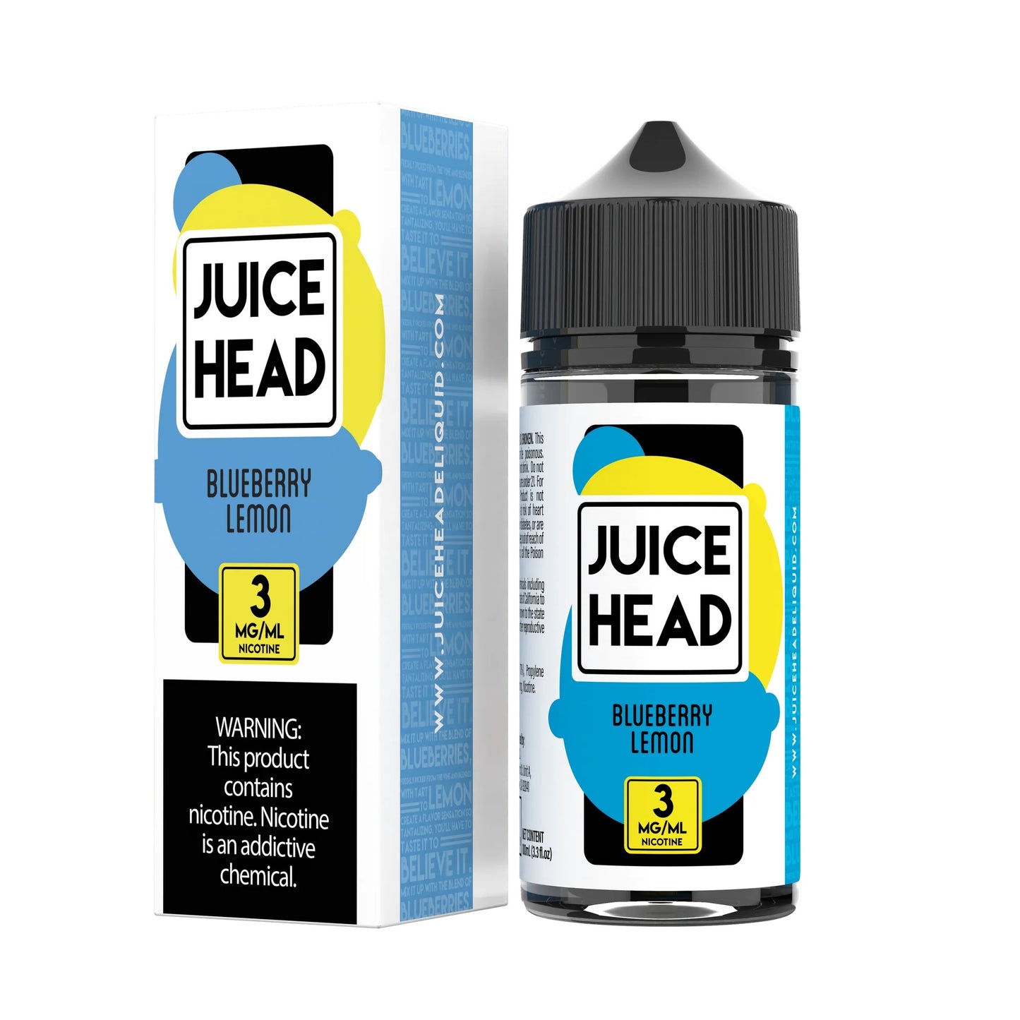 Juice Head 3mg/6mg Regular E-Juice/Vape Juice