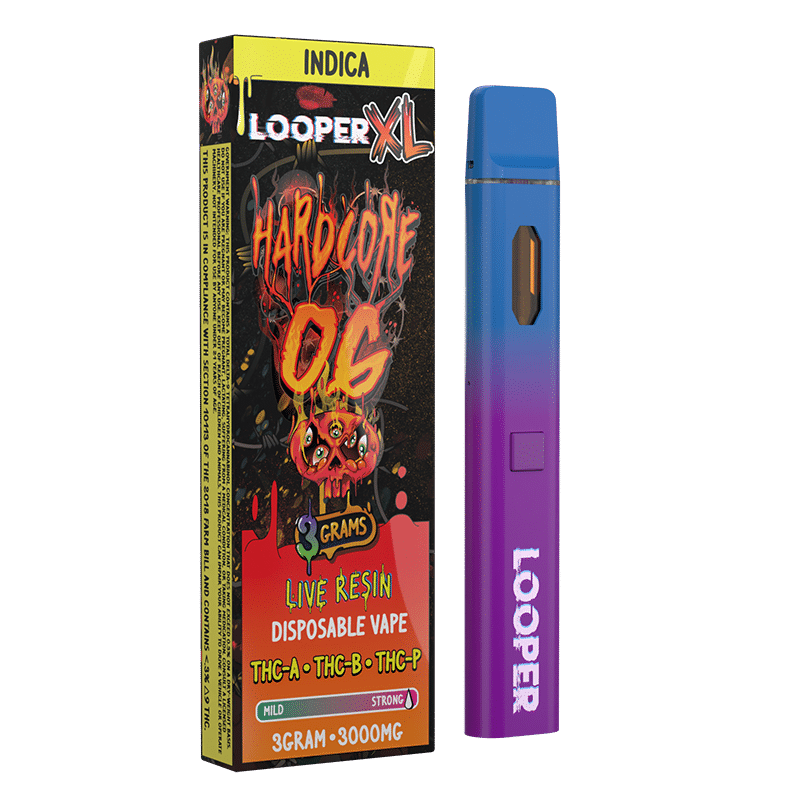 Looper XL 3g THCA+THC-JD+THC-P Disposable | Pack of 5
