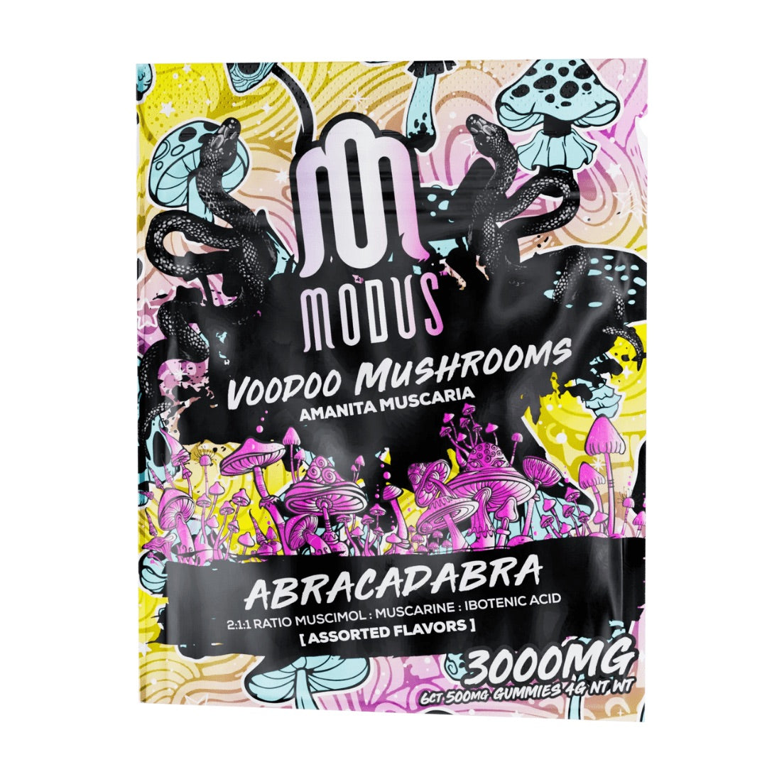 Modus Voodoo Mushrooms 3000 mg Amanita Muscaria Gummies | Pack of 5