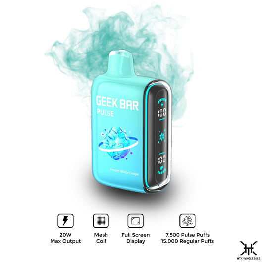 Geek Bar Pulse Frozen Edition Disposable Vape | Pack of 5