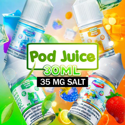 Pod Juice 35mg/50mg Nic Salt E-Juice/Vape Juice