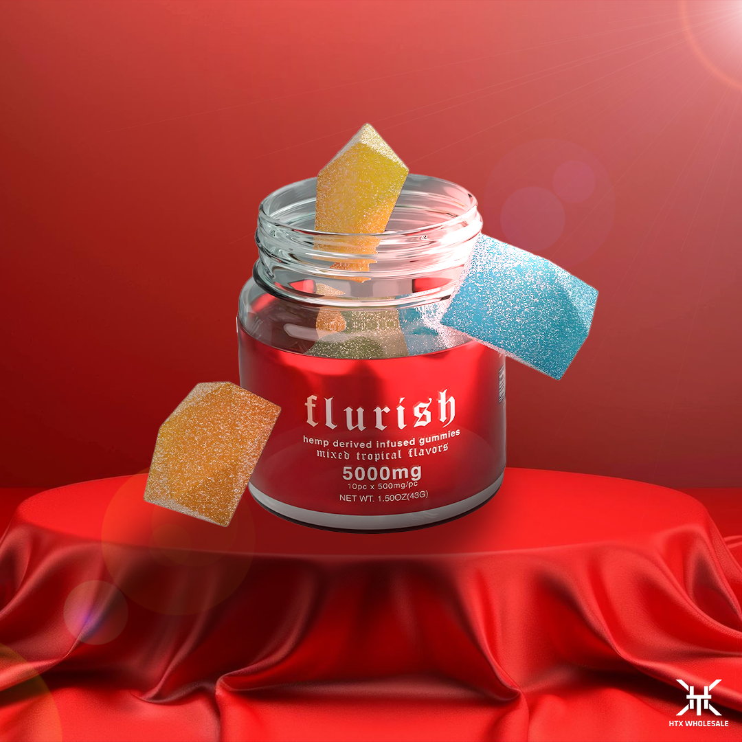 Flurish THCA Gummies Podium