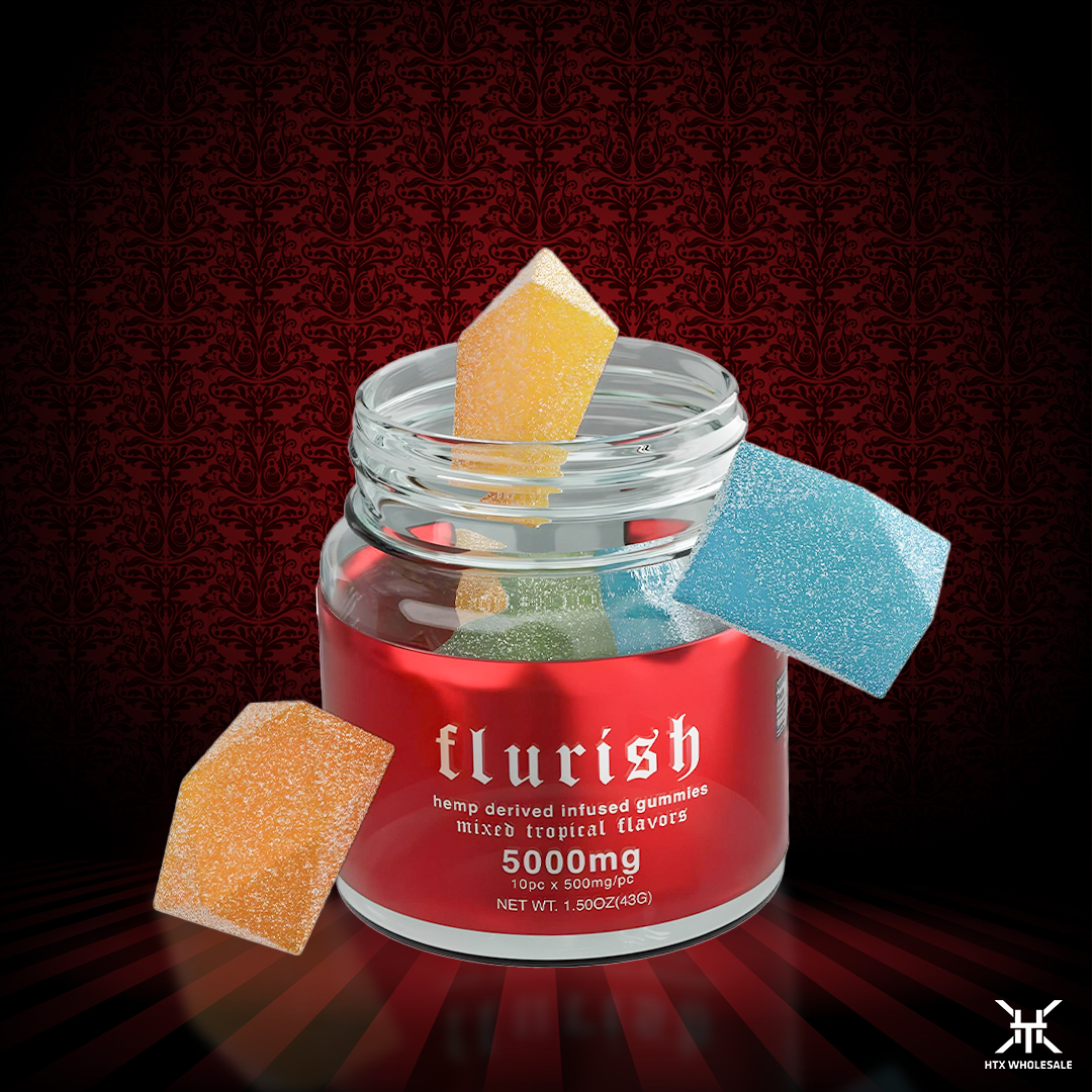 Flurish THCA Gummies Pattern