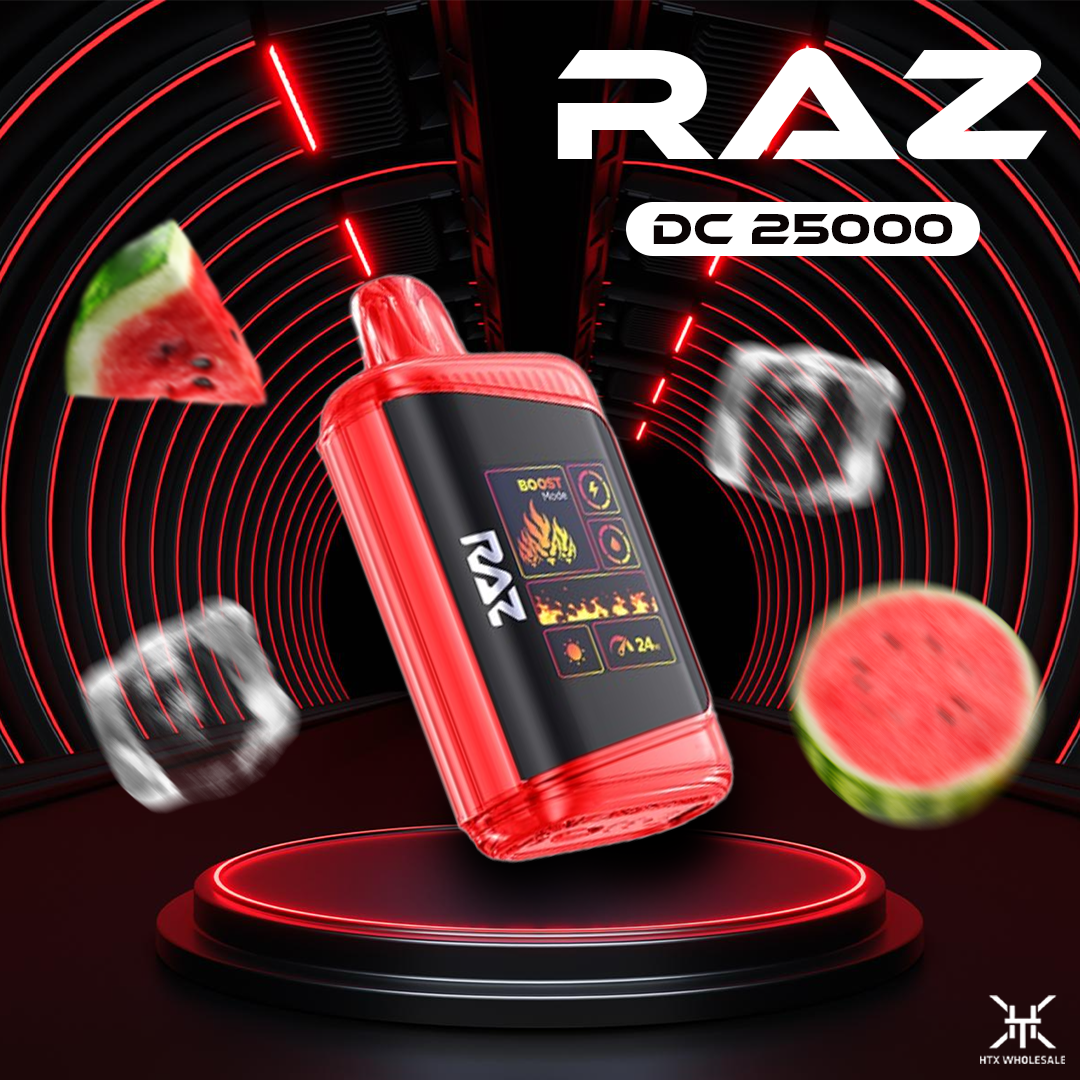 Raz DC 25000 Puffs Vape Disposable | Pack of 5