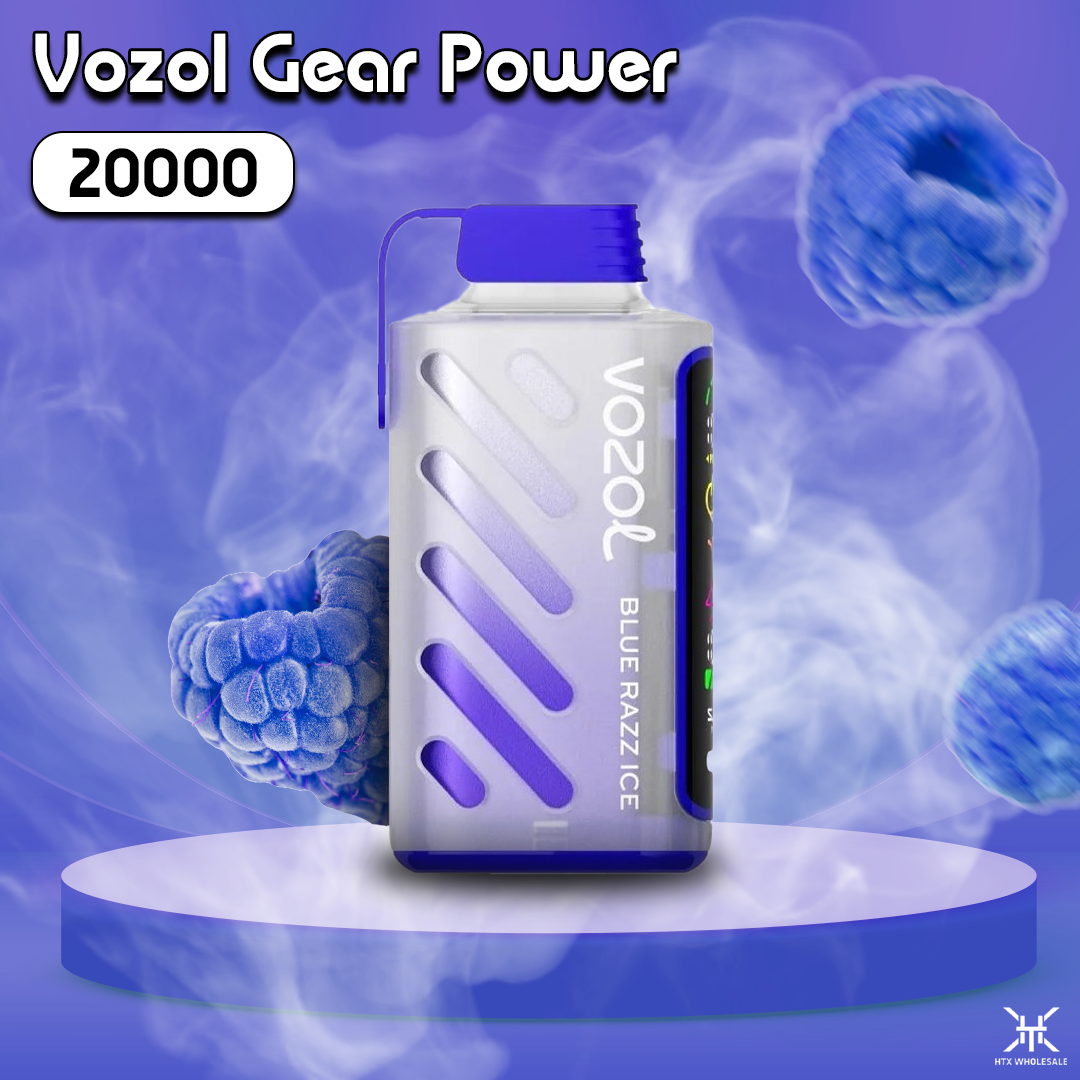 Vozol Gear Power 20000 Puffs Disposable Vape | Pack of 5
