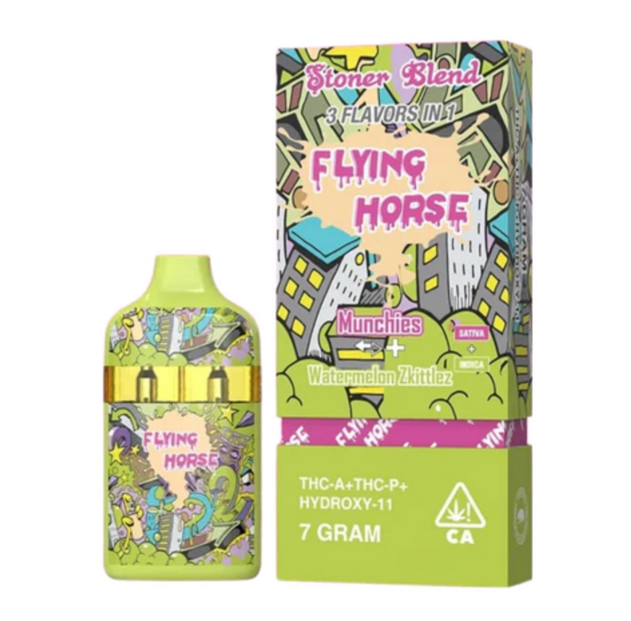 Flying Horse  7g THCA+THCP+HYDROXY11 Disposable | Pack of 5