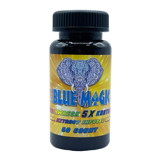 Blue Magic Exotic 5X Kratom 60CT Capsules