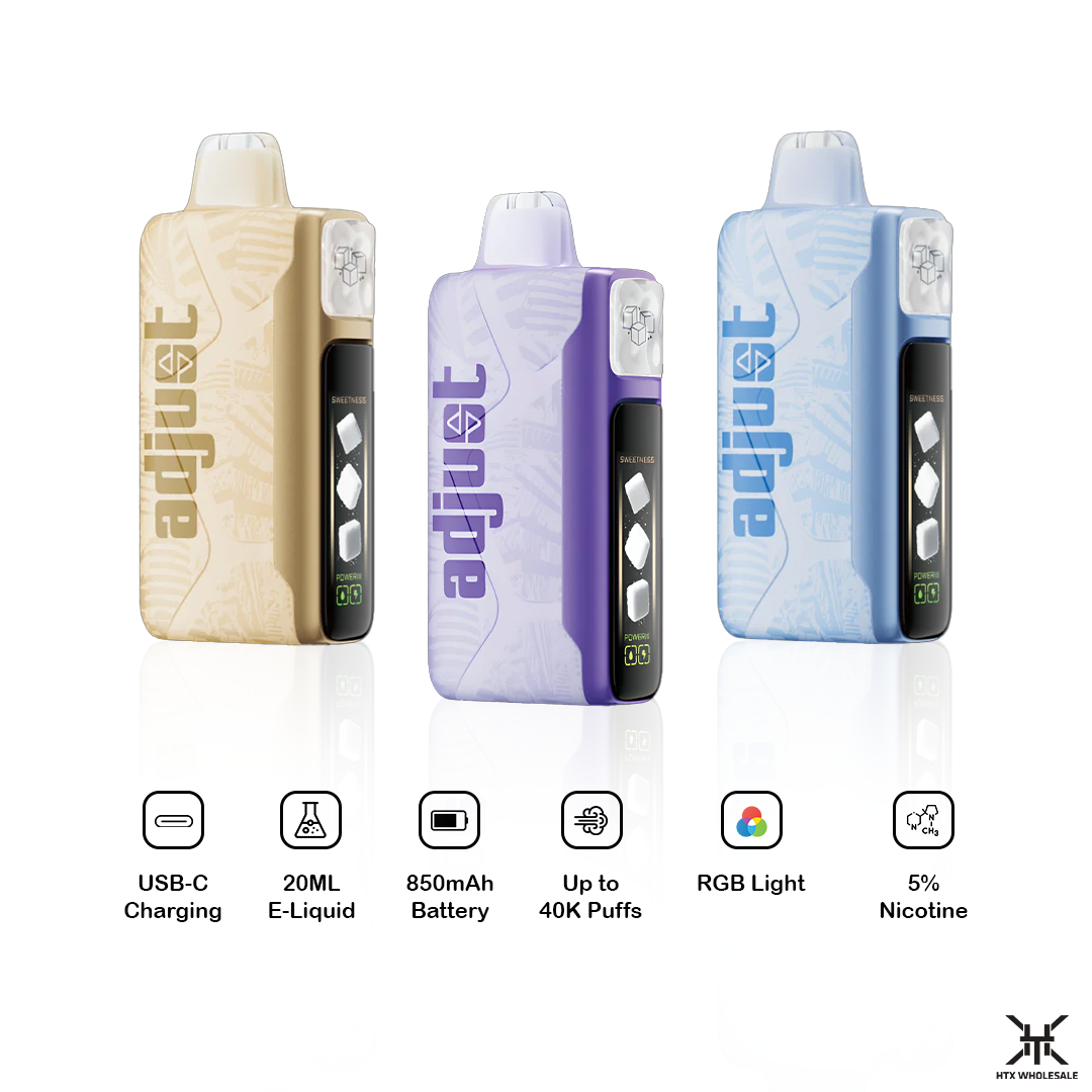 Adjust Mysweet 40K Sweetness Adjustable Disposable Vape | Pack of 5