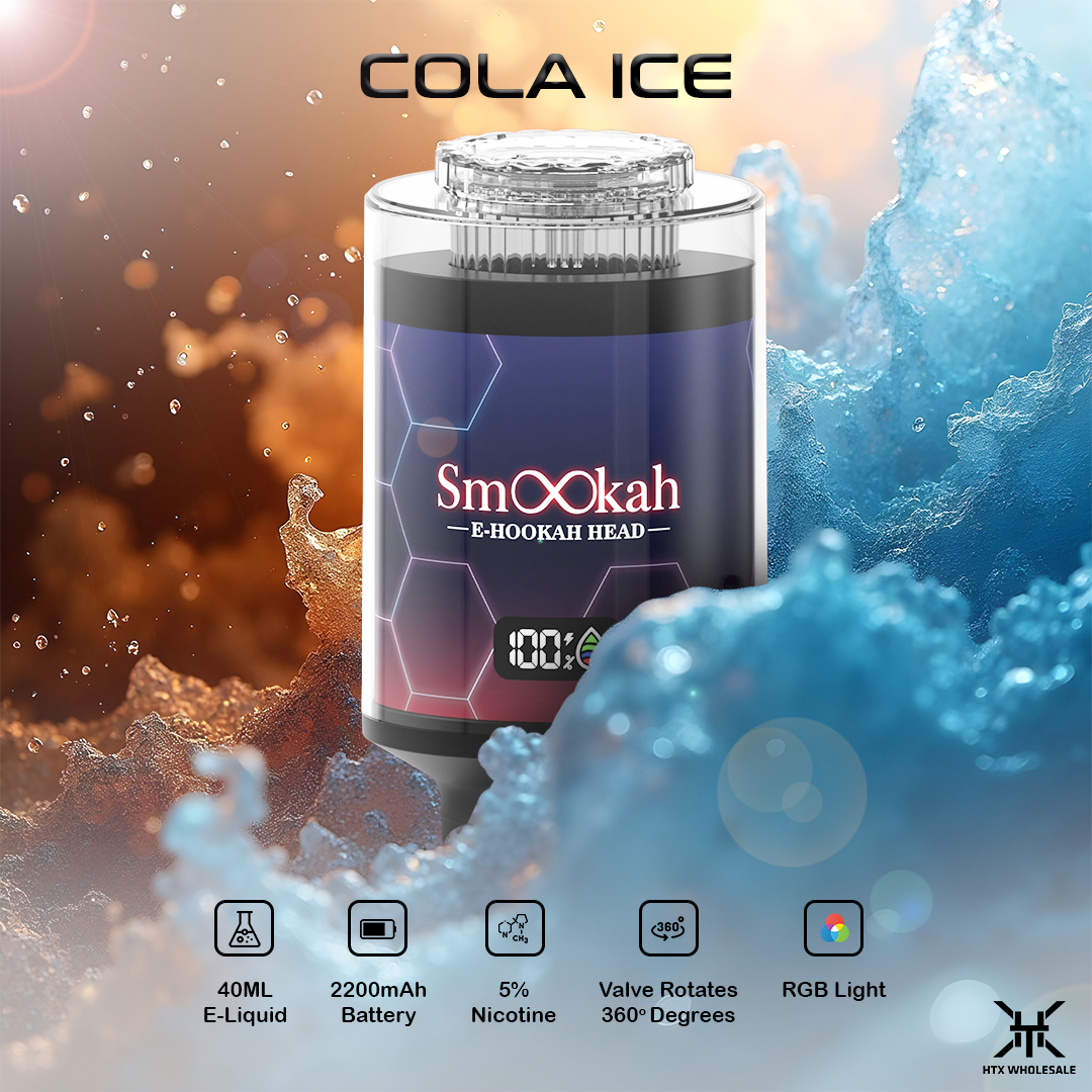 Smookah Disposable Hookah Head - Cola Ice