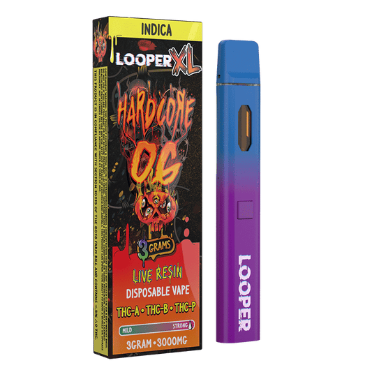 Looper XL 3g THCA+THC-JD+THC-P Disposable | Pack of 5