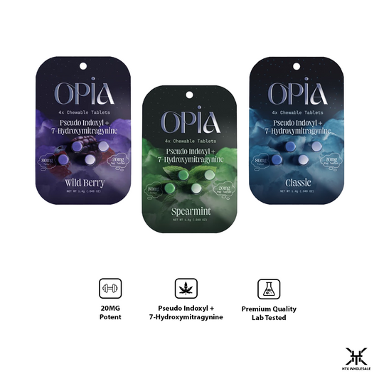 Opia Pseudo Indoxyl+7Hydroxymitragnine 4 chewable tablets | Pack of