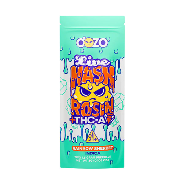 Dozo Live Hash Rosin + THC-A Infused Pre Roll 1.5+1.5g
