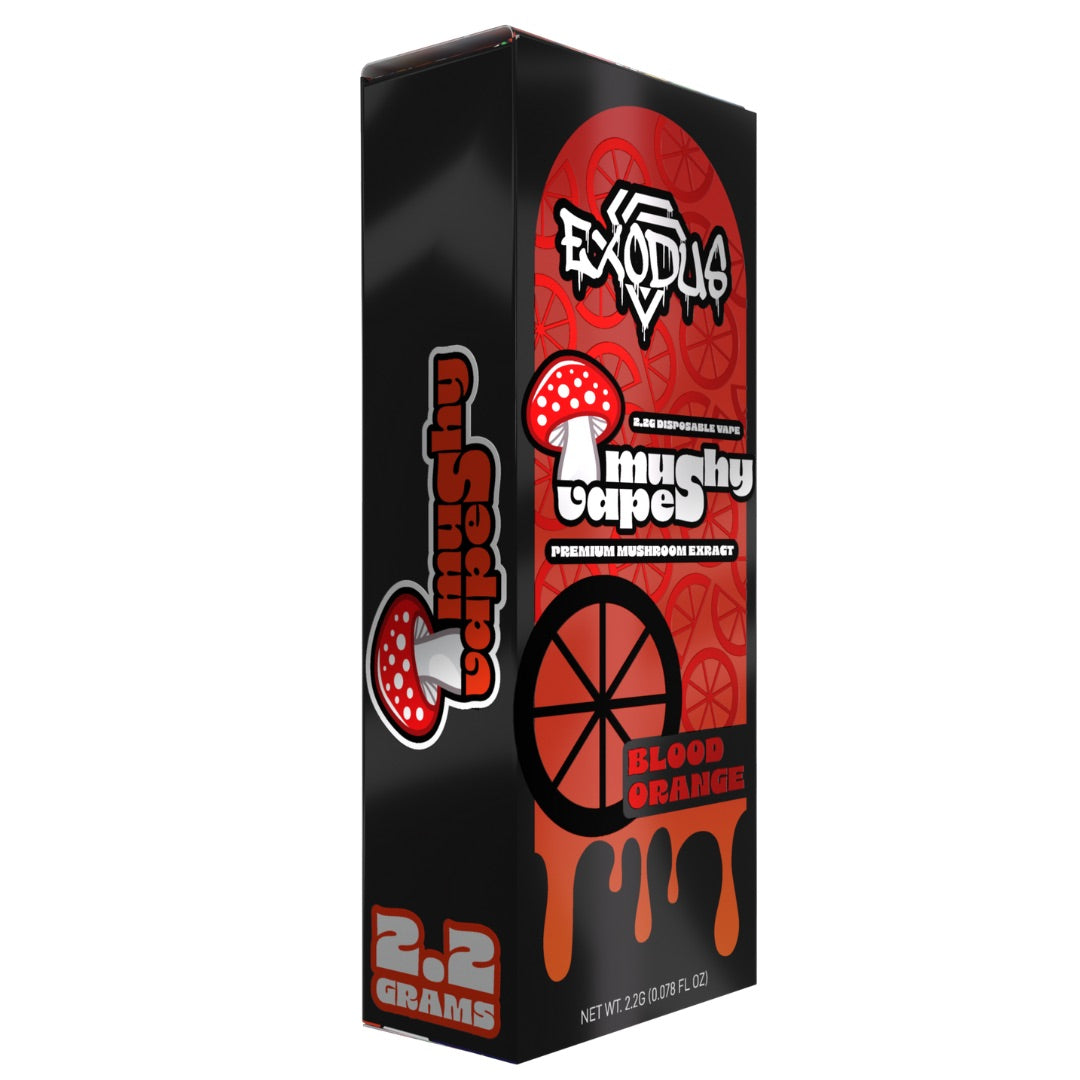 Exodus Mushy Vape 2.2g Premium Mushroom Extract Disposable | Pack of 6