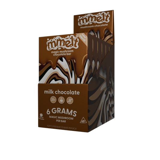 Chapo mmelt 6G Magic Mushroom Chocolate Bar | Pack of 6