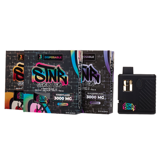 STNR Stoners Blend 3g D8 + D10 + THCP + THC-B Disposable | Pack of 6