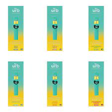 URB Saucy Series 3g D8 + THCA + THCN Disposable | Pack of 6